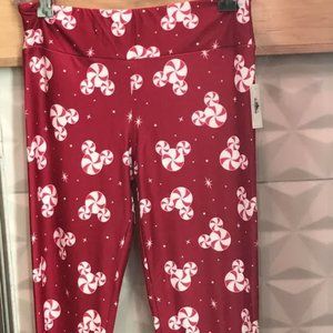 Authentic Disney Peppermint Mickey Leggings